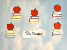 Die Cut cuts card topper books