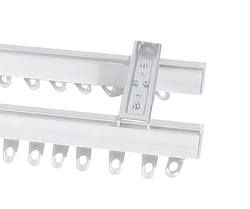 Fineline double curtain track - double,