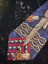 Vintage Why Knot Mens Neck Tie