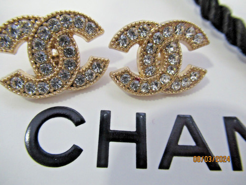 Chanel buttons 22mm - 2, gold