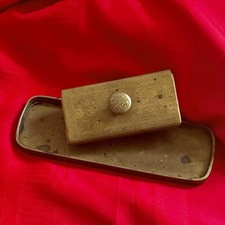 Vintage  Antique  Brass  Ink