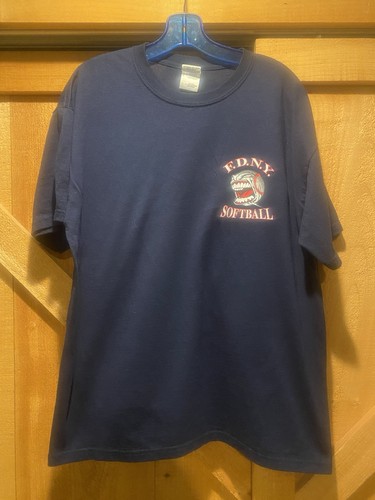 Fdny softball shirt - softball, t-shirt