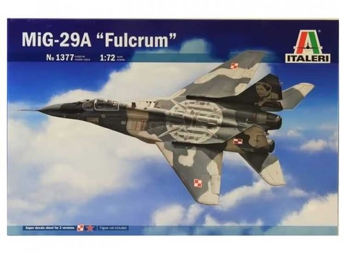 Italeri it1377 mig 29 - it1377, mig-29