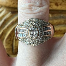 Natural Champagne Diamond Art