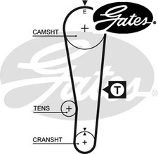 ENGINE TIMING BELT 5382XS GATES I