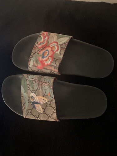 Genuine gucci sliders size - gucci,