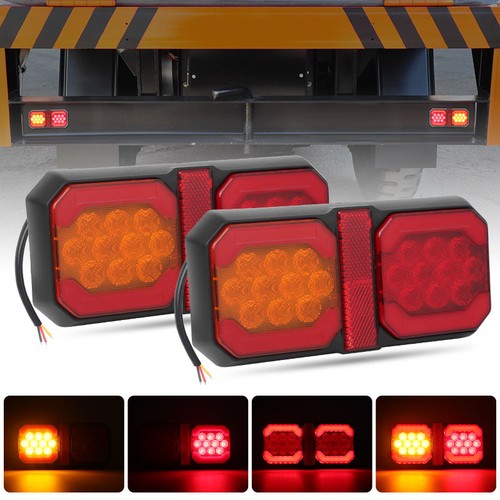 Led rear tail lights - 2x,