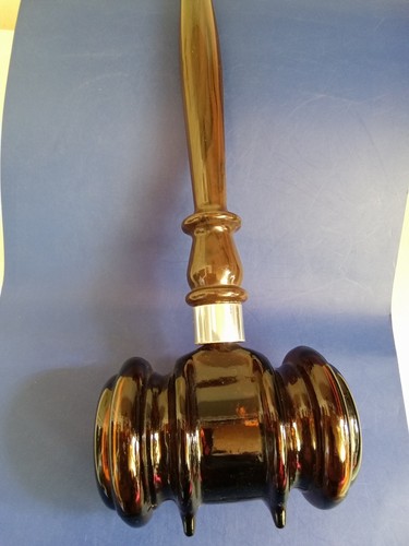 Avon glass auctioneers gavel - avon,