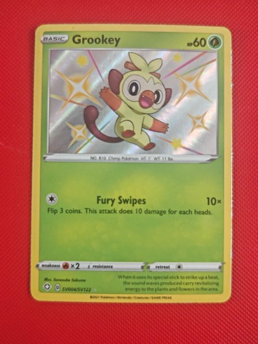 Grookey sv004 sv122 shiny - shiny, rare