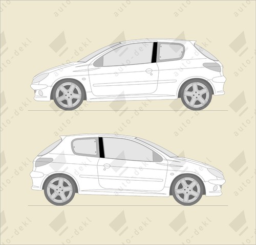 Fits peugeot 206 - rc,