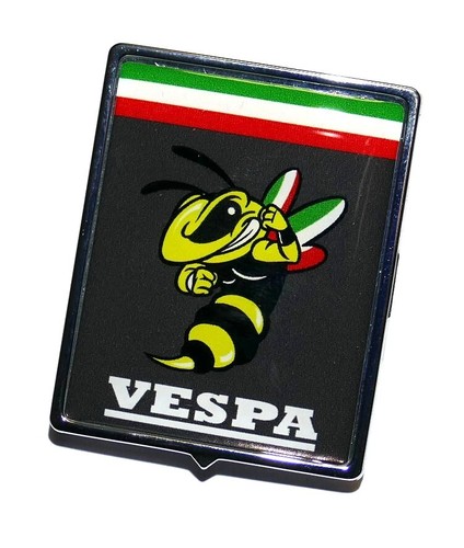 Vespa emblem cascade - vespa, sticker