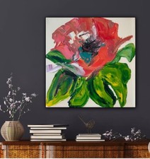 Monet style  Floral Abstract