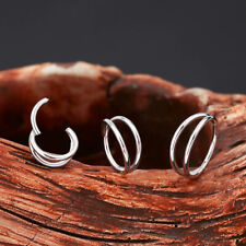 Belly Bar Surgical Steel Clicker Hoop Piercing Navel Button Piercing Jewellery