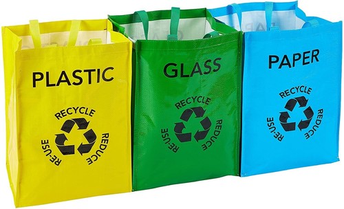 Recycling sorting bags with - recycling,