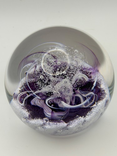 Selkirk paperweight purple - paperweight,