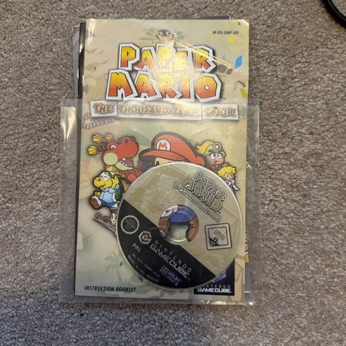 Nintendo gamecube pal paper - nintendo,
