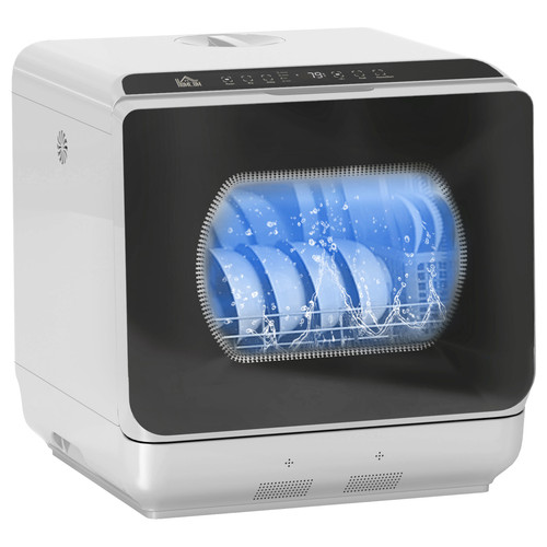Homcom worktop dishwasher with - worktop,