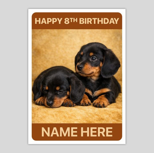 Dachshund personalised - dachshund,