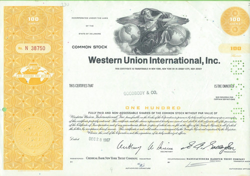 Western union international - western,