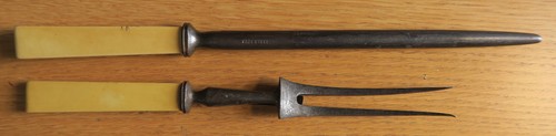 Vintage steel butchers - steel,