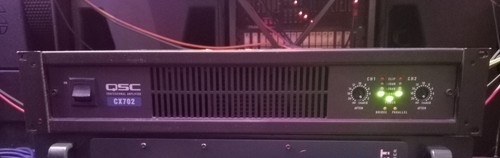 Qsc cx702 power amplifier - cx702,