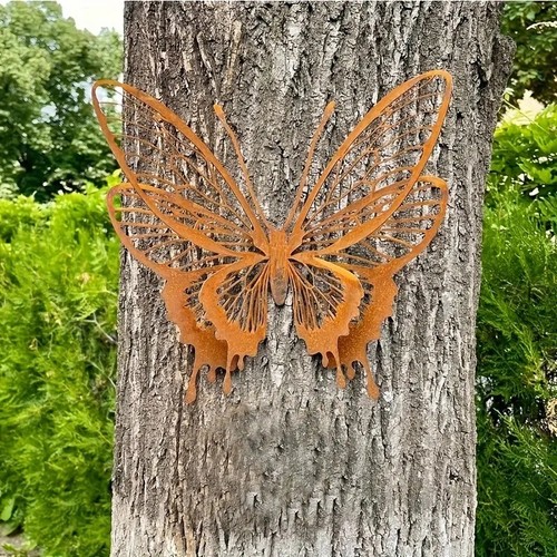 Metal butterfly garden - 1,