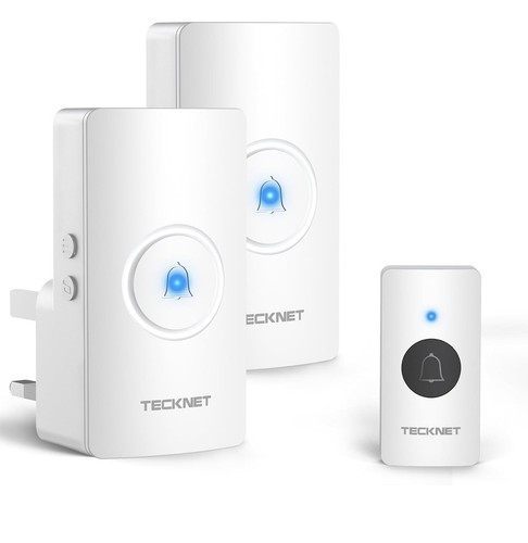 Tecknet wireless doorbell with - wireless,