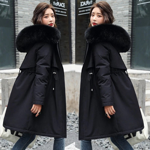 Women fleece lined parka - women's,