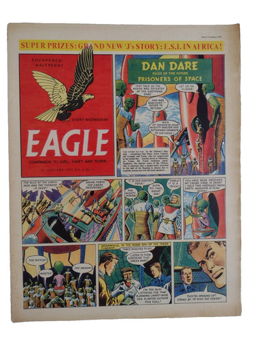 Eagle comic vol 21 jan - comic,