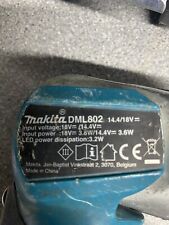Makita DML815 18V LTX Li-Ion Cordless LED Flashlight - Black/Blue