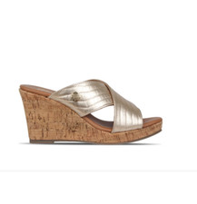 Biba Cork Wedges Gold UK 5 EUR