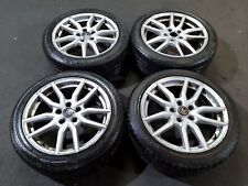 VW GOLF MK5 MK6 SEAT LEON 17 INCH ALLOY WHEELS WOLFRACE 7.5Jx17H2 ET40