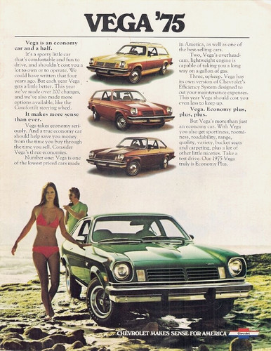 Chevrolet vega 1975 usa market - vega,