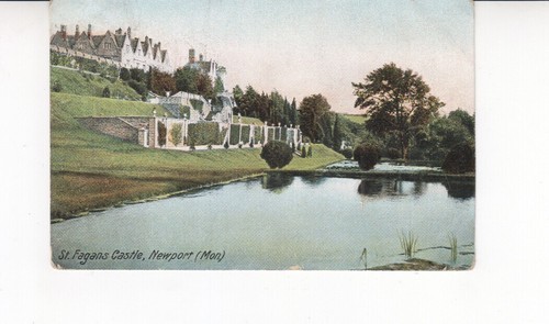 Postcard st fagans castle - st,