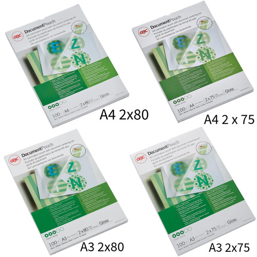 Gbc laminating pouches - gbc,