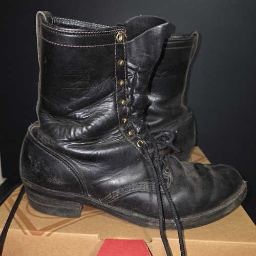 Wesco boot black lace - , up