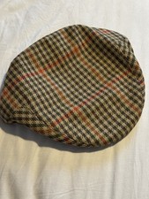 Lock & Co Hatters Multi-Check Wool Flatcap 64cm / 7 7/8