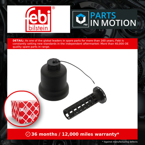 Oil filter cap - oil,