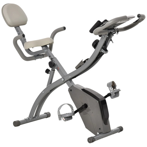 Foldable exercise bike - exercise,