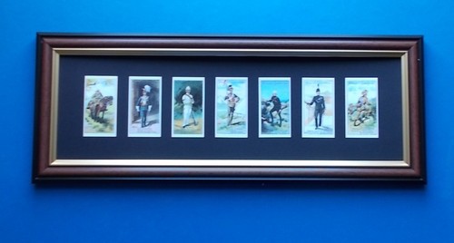 Cigarette cards military 7 - cards, x