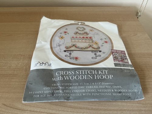 Cross stitch kit - cross, wedding