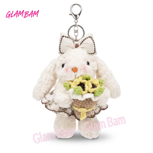 Bonnie plush rabbit - rabbit, keychain