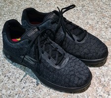 Skechers Go Step Lite Goga Max Quick Fit Womens Trainers UK5 EU38 Black 