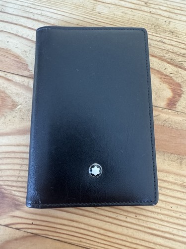 Montblanc leather wallet - montblanc, –