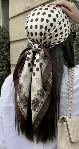 Women beige brown polka - women’s,