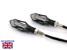 Motorcycle LED Indicators Turn Signals with Daytime Running Lights ATV Quad 