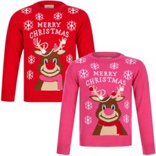 Kids Girls Christmas Jumper