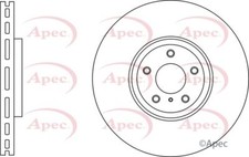 Apec Brake Disc Front Single