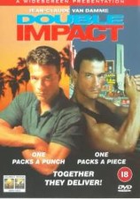 Double Impact DVD (2000) Jean-Claude Van Damme, Lettich (DIR) cert 18