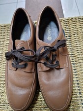 Mens Padders Brown Lace Up Shoes Size 8 Brand New